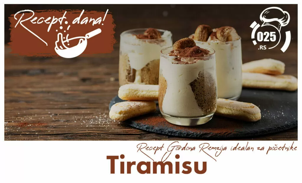 recept - tiramisu