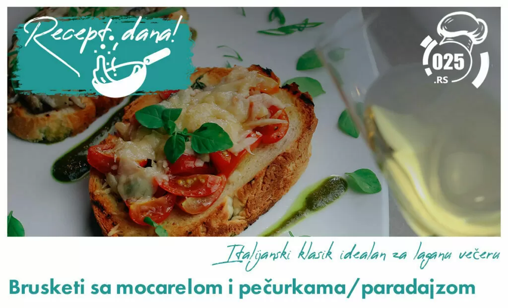 Recept - brusketi