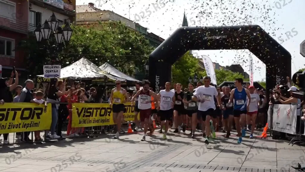 Start - somborski polumaraton
