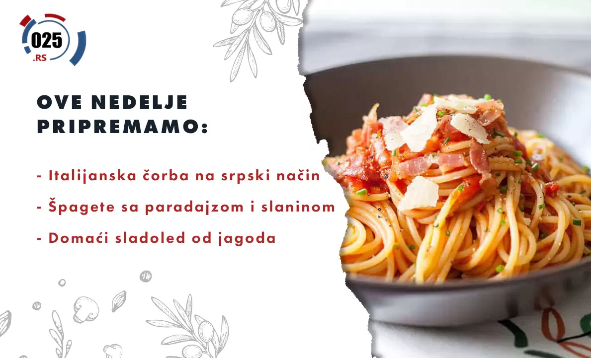 Recept - nedeljni ručak