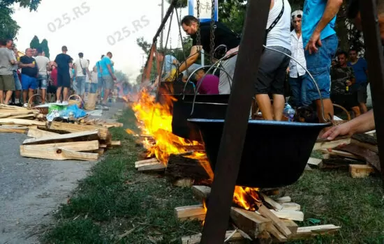 Bodrog - kuvanje kotlića