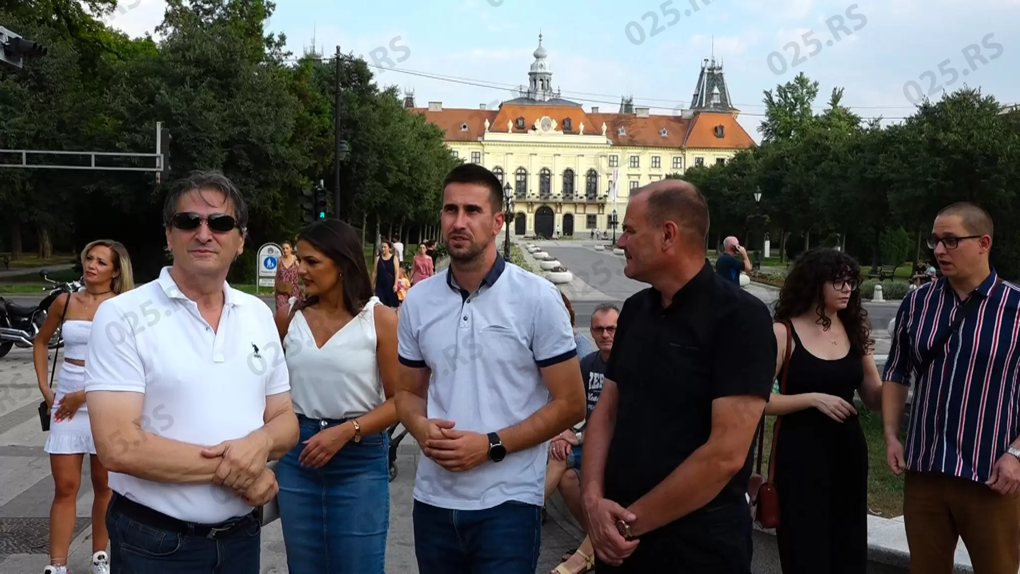 "Veče uličnih svirača" - delegacija Grada