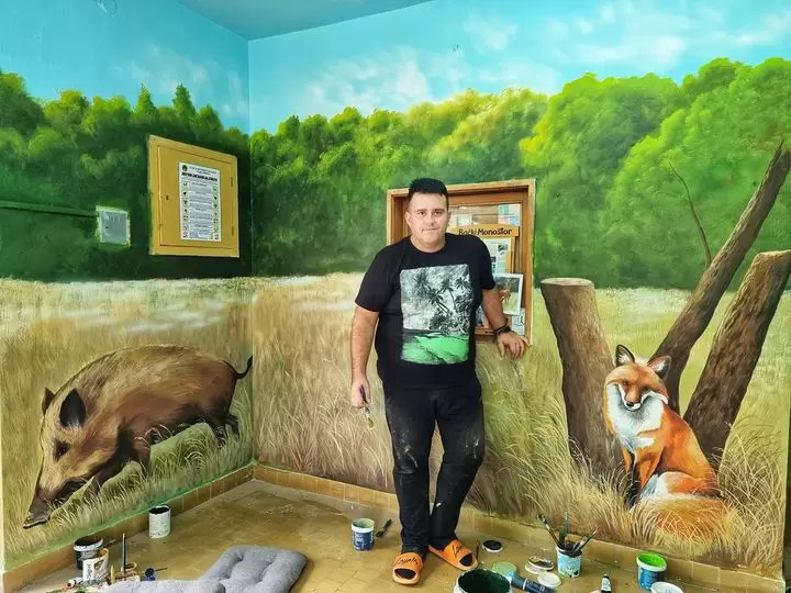 Mesna zajednica &quot;Bački Monoštor&quot; - mural 2