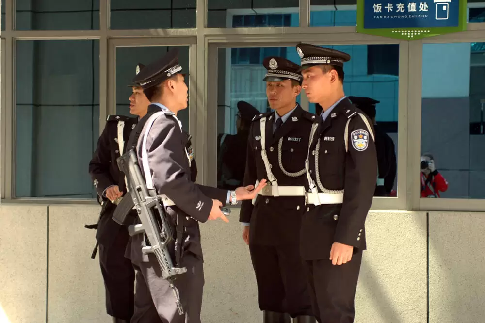 Kina - policija