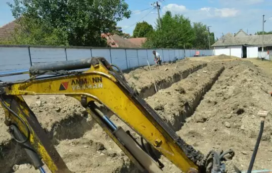 Kljajićevo - izgradnja tribina na stadionu
