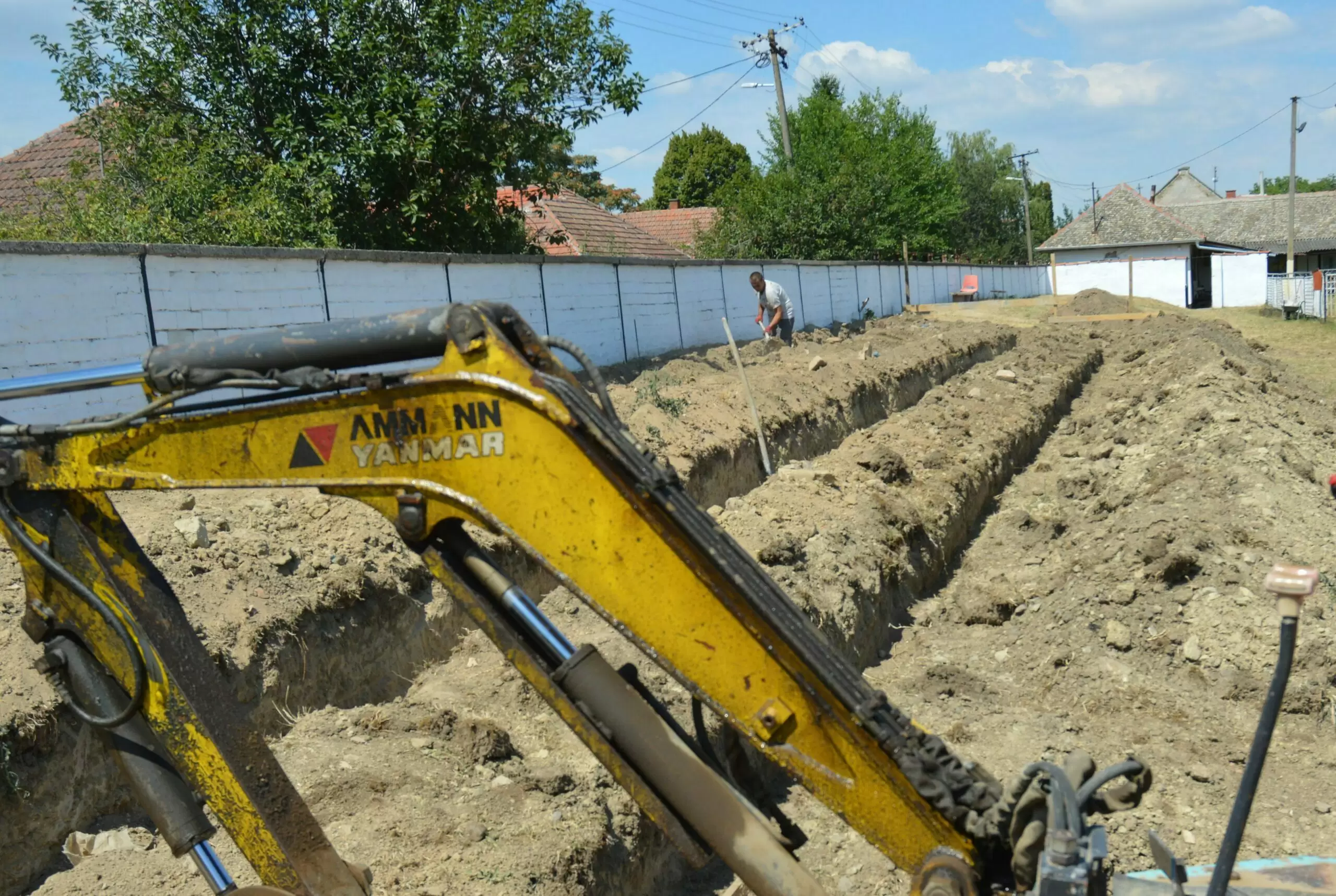 Kljajićevo - izgradnja tribina na stadionu
