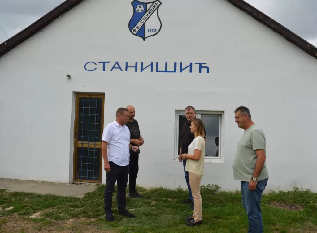 Stanišić - obilazak fudbalskog stadiona 1