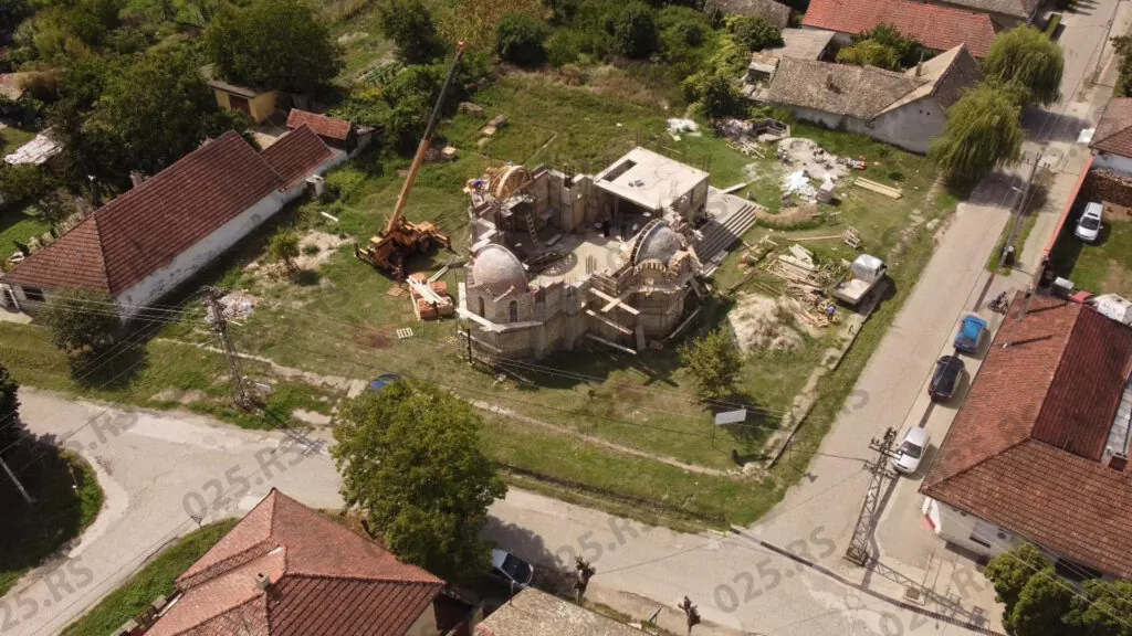 Bezdan - obilazak izgradnje hrama 3