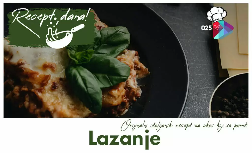 recept dana - lazanje