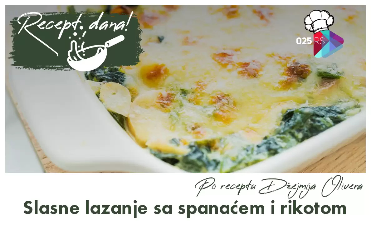 Recept dana - lazanje