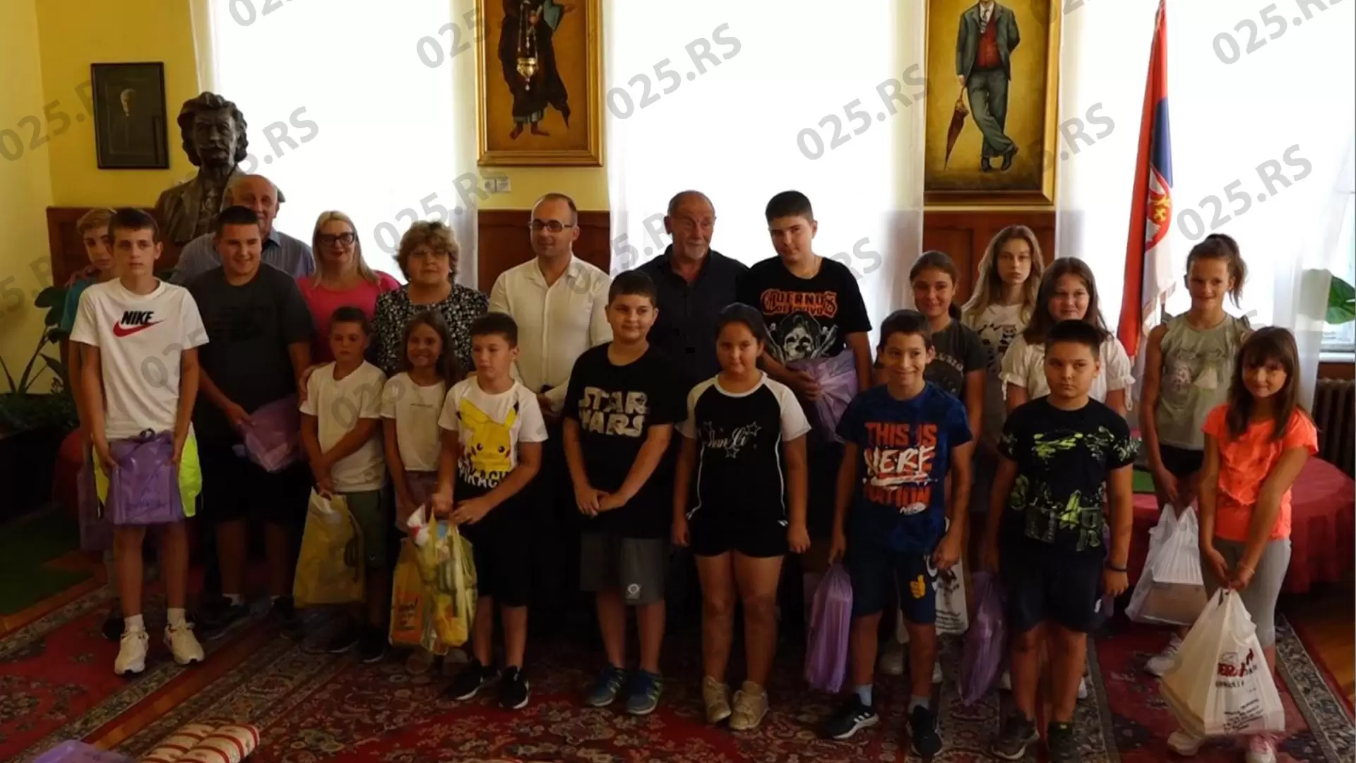 Sombor - Podela knjiga deci RTV 2