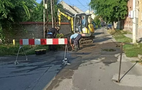 Sombor, JKP &quot;Vodokanal&quot; - sanacija kvara