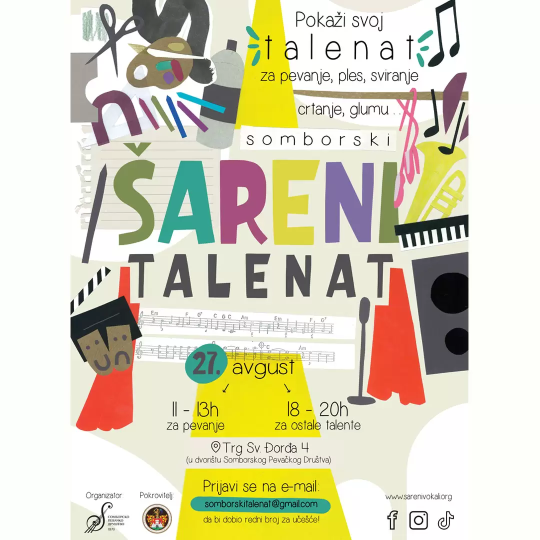 Šareni talenat - plakat