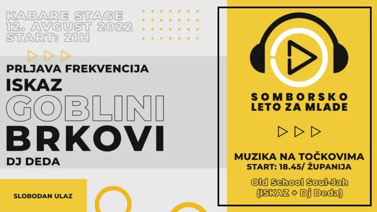 Sombor - leto za mlade