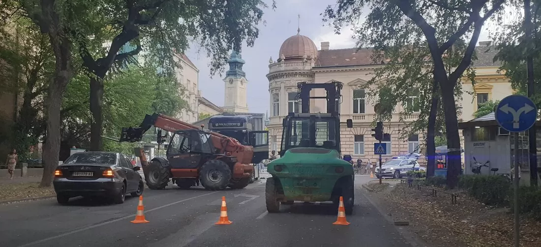Sombor - saobraćajna nezgoda
