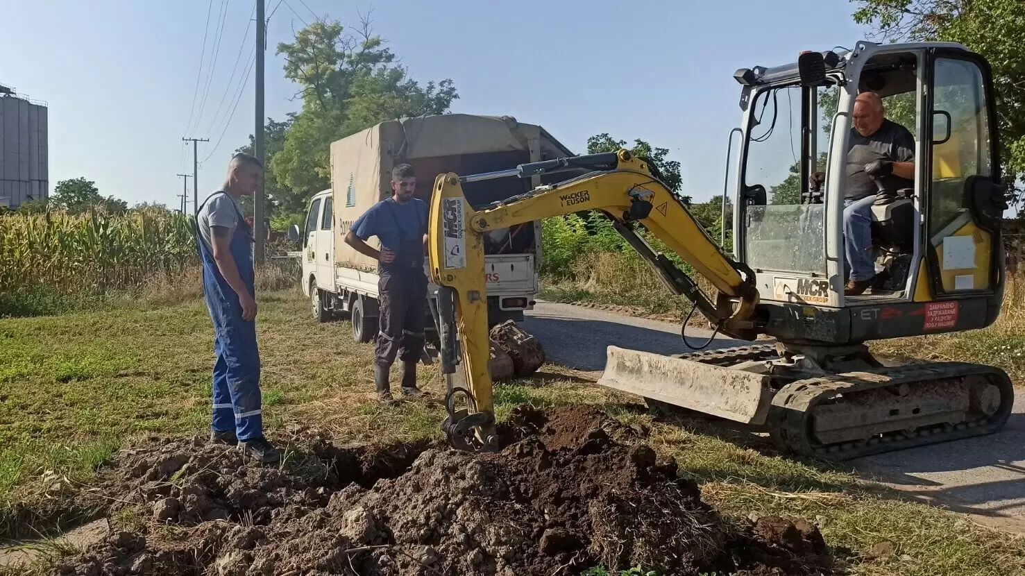Sombor, JKP "Vodokanal" - sanacija kvara 1