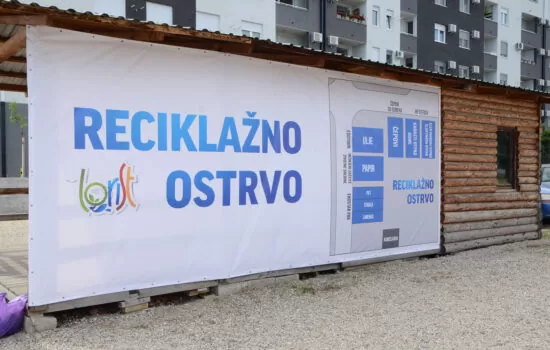 Novi Sad - reciklažno ostrvo