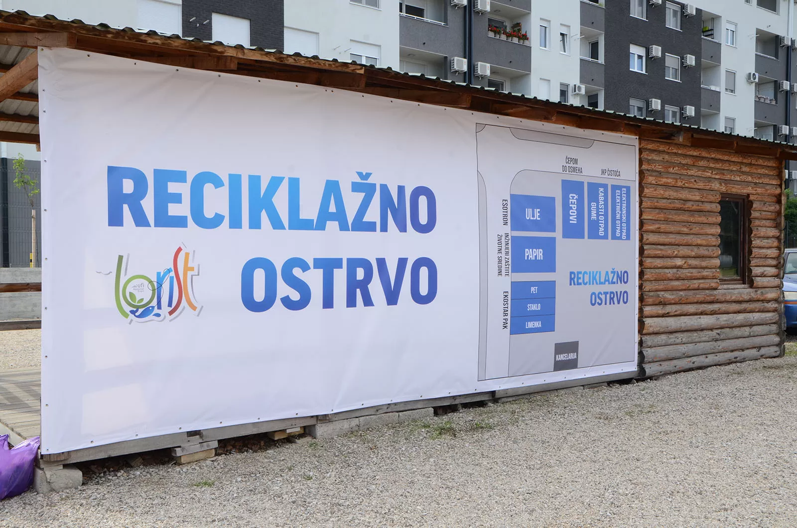 Novi Sad - reciklažno ostrvo