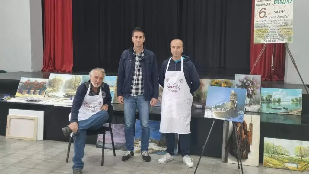 Likovna kolonija Dondo - gradonačelnik Sombora