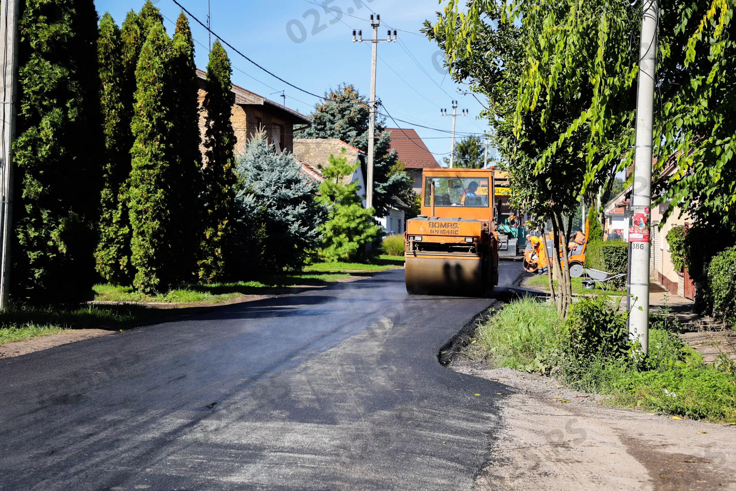 Sombor - asfaltiranje 2