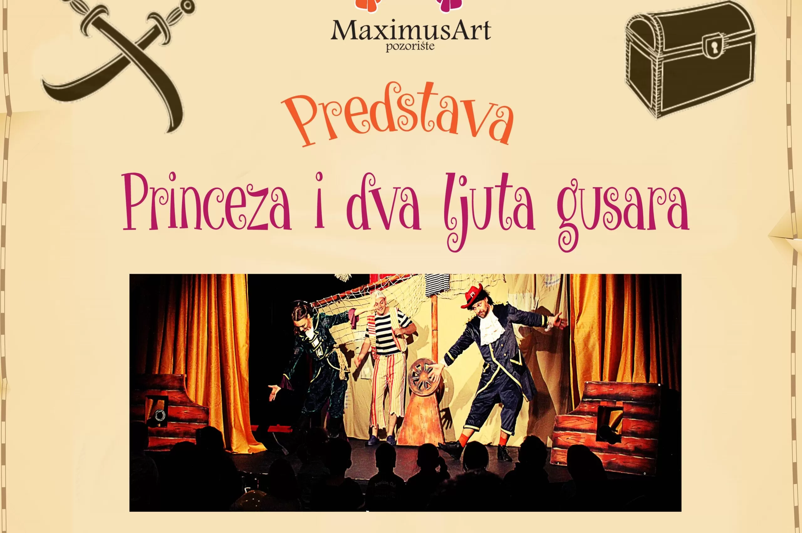 Predstava - Princeza i dva ljuta gusara