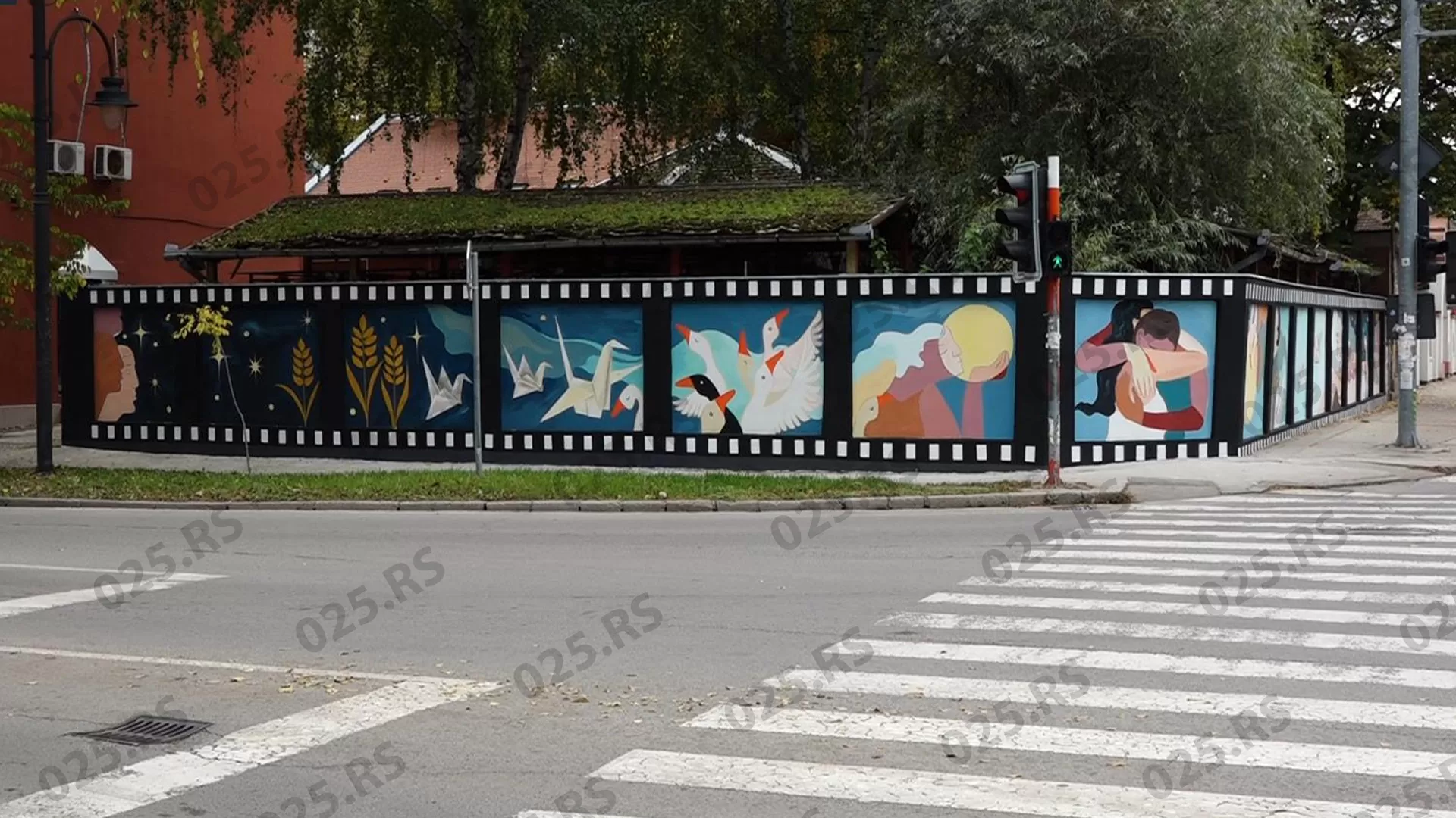 Sombor, Kulturni centar - mural 3