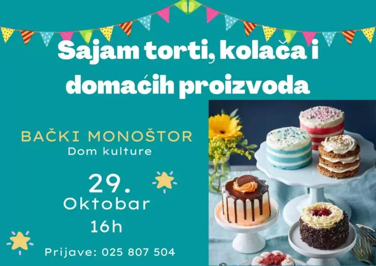 Sajam torti - Bački Monoštor
