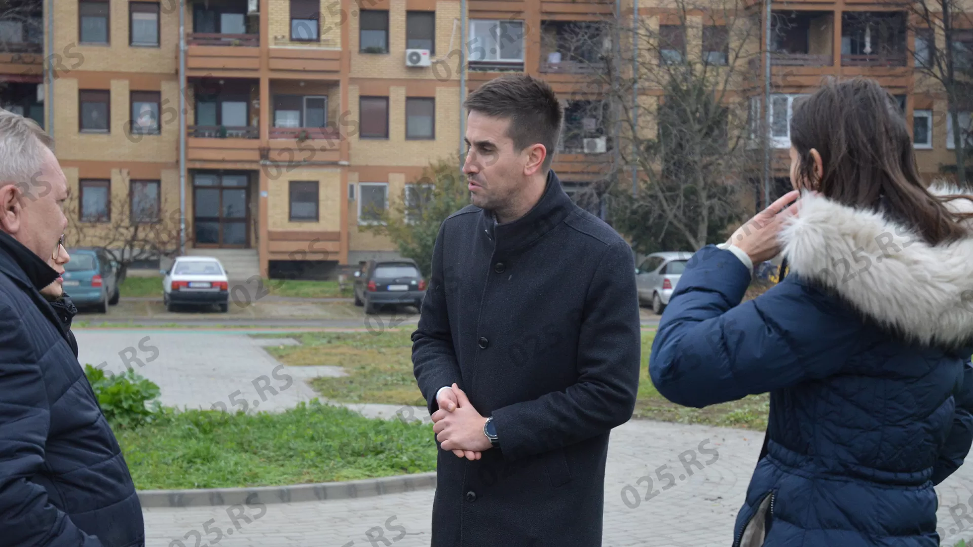 Gradski park - sadnja u Bloku 82 - gradonačelnik Antonio Ratković 