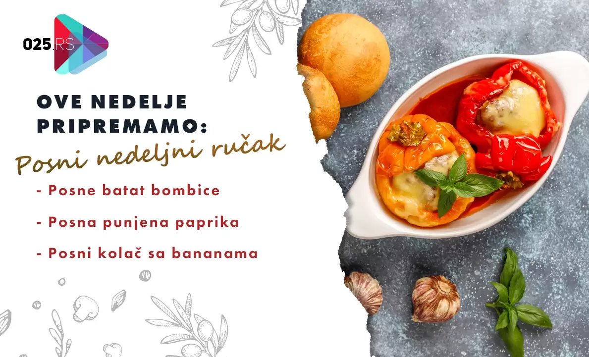 posni nedeljni ručak