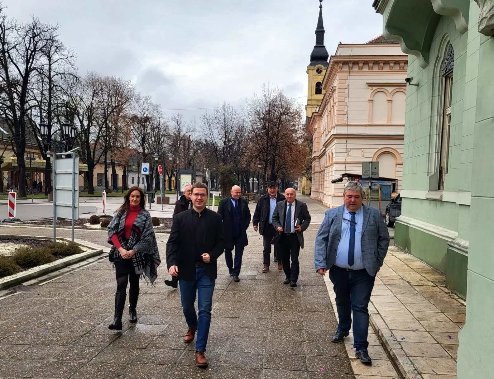 Apatin - poseta delegacije Mohača