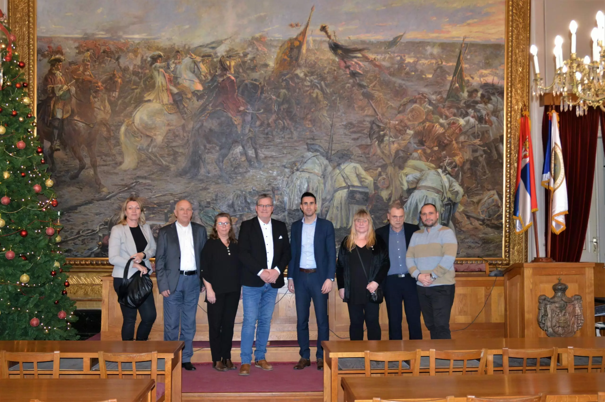 Sombor - poseta švedskog sindikata 2