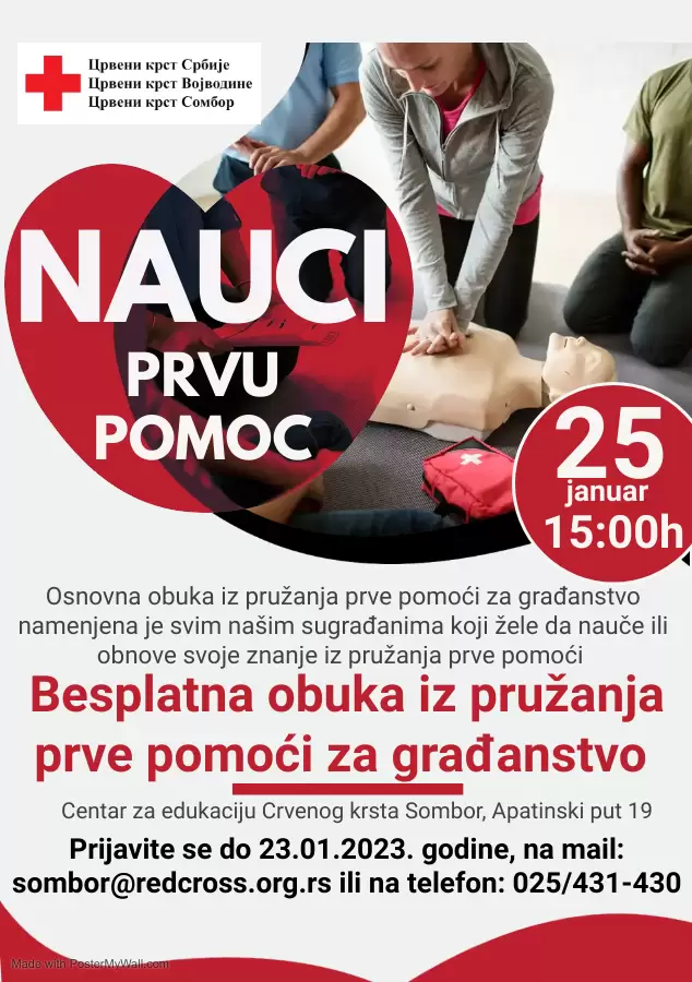 Crveni krst - obuka