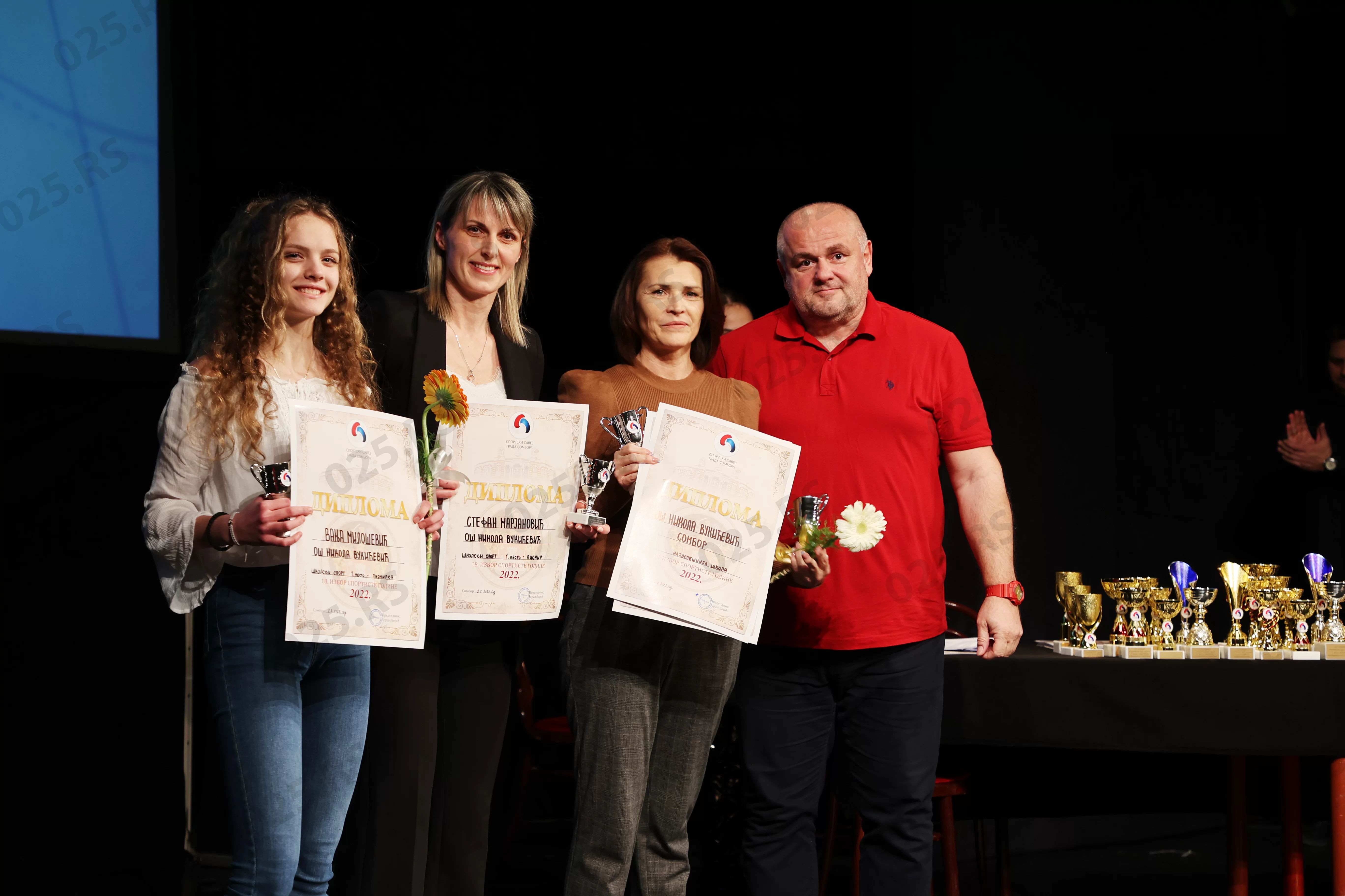 Sombor - nagrade sportistima 1