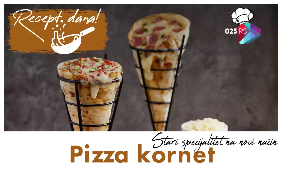 pizza kornet
