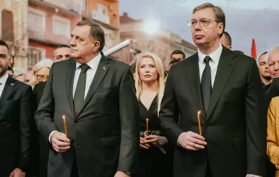 U Somboru obeležen Dan sećanja na stradale u NATO agresiji - Vučić i Dodik