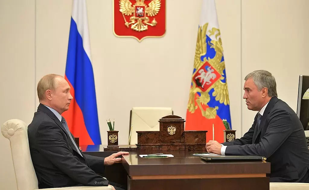 Volodin i Putin