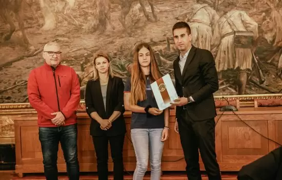 Antonio Ratković - uručenje stipendija sportistima 1