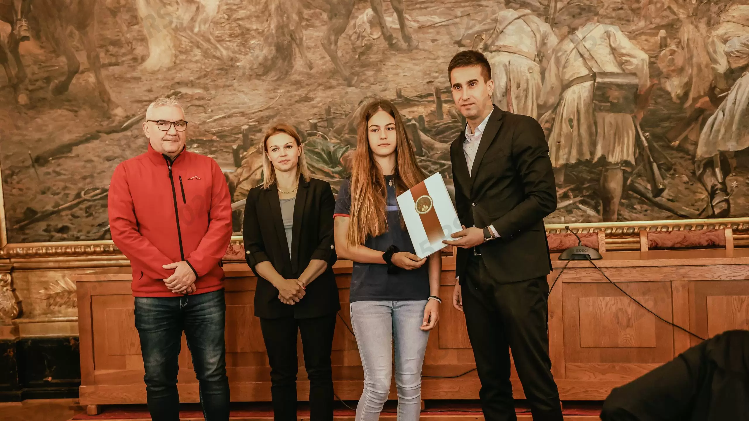 Antonio Ratković - uručenje stipendija sportistima 1