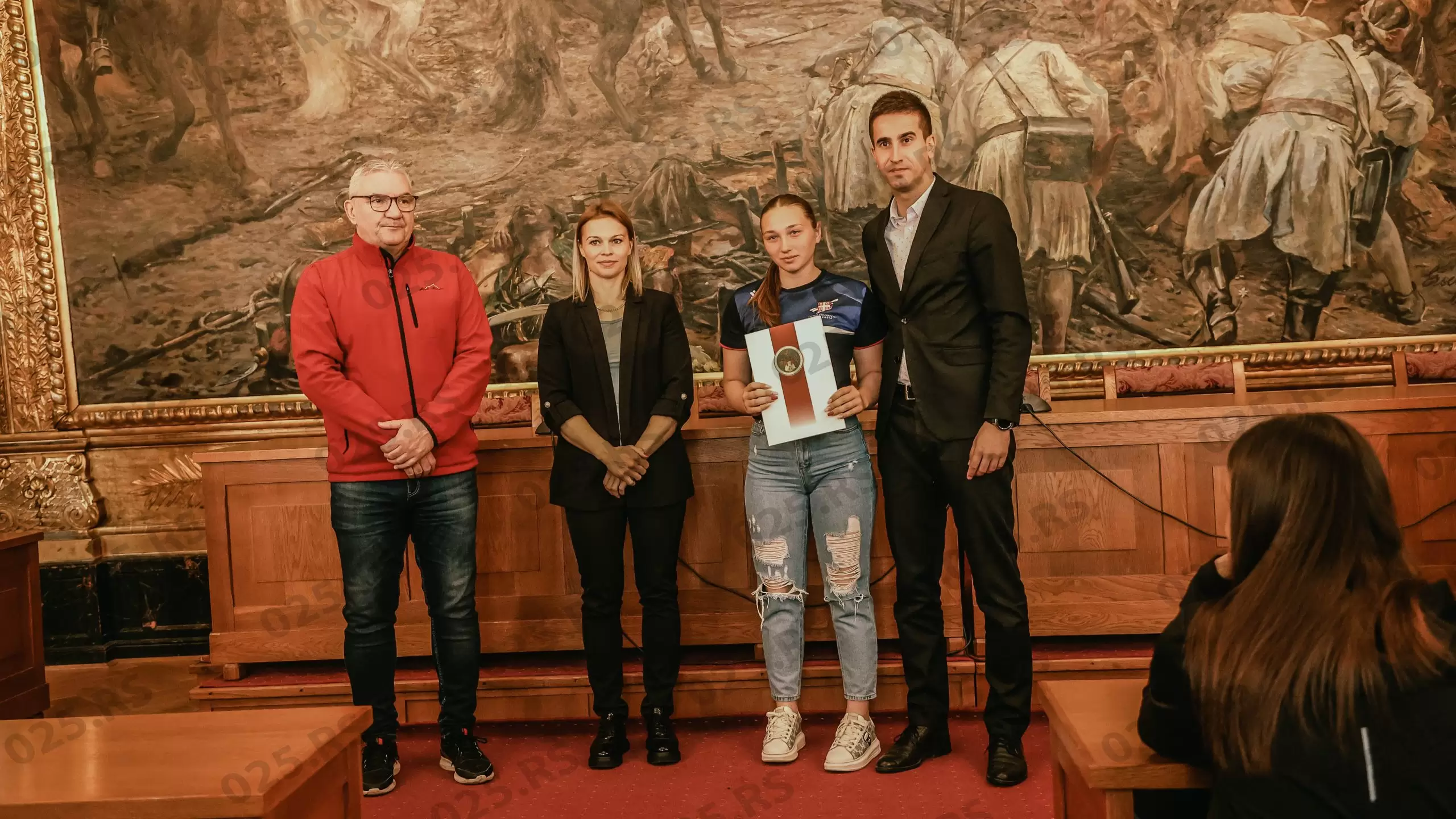 Antonio Ratković - uručenje stipendija sportistima 2