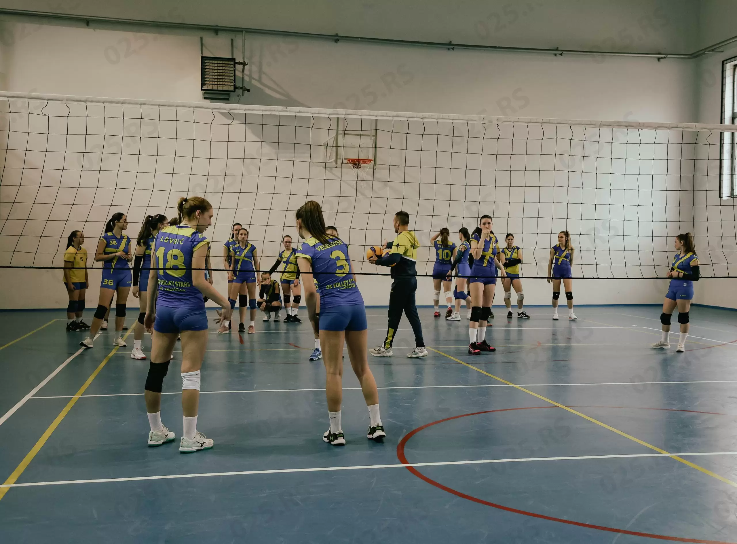 Sombor - poseta Gimnaziji, trening