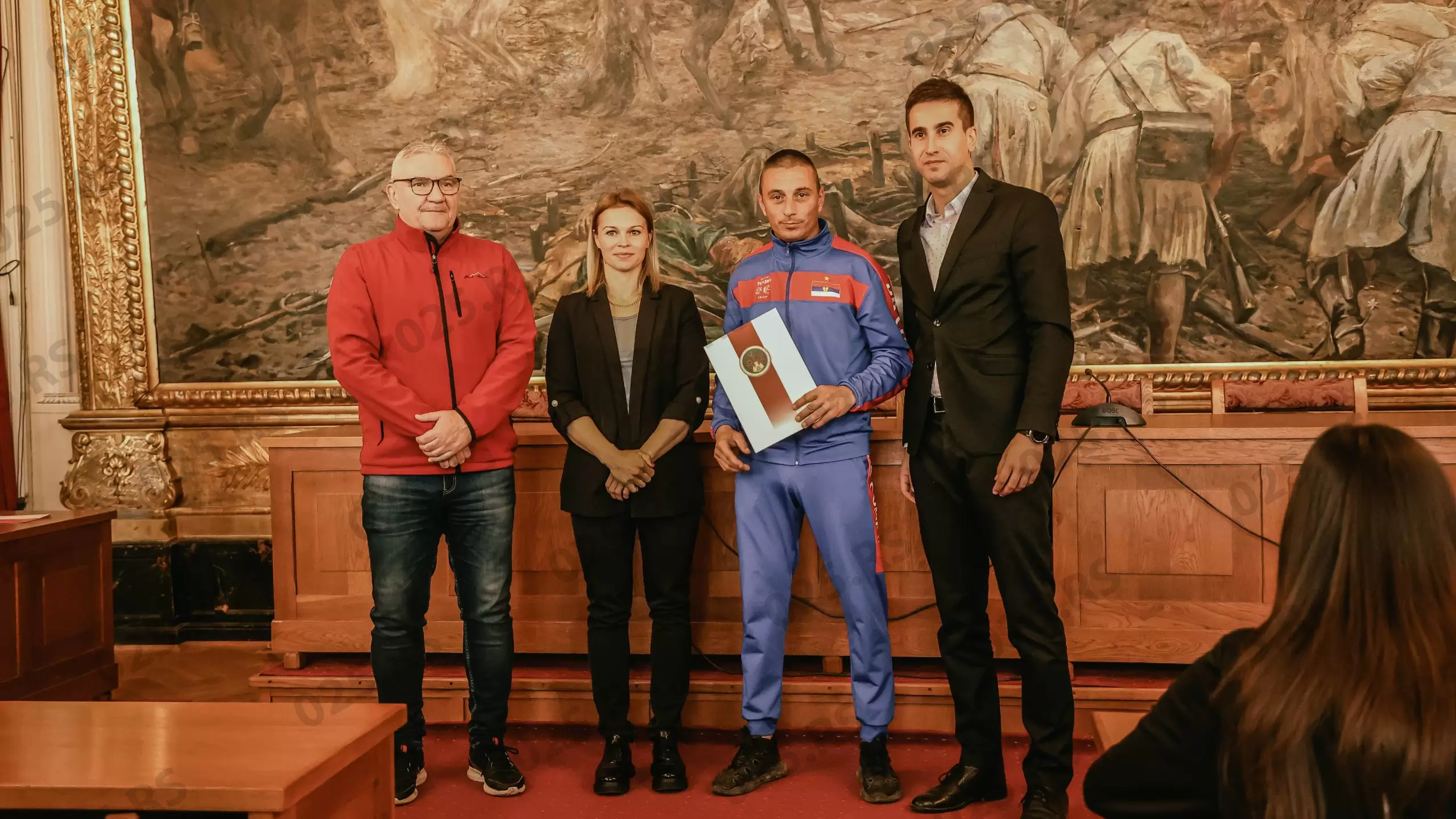 Antonio Ratković - uručenje stipendija sportistima 
