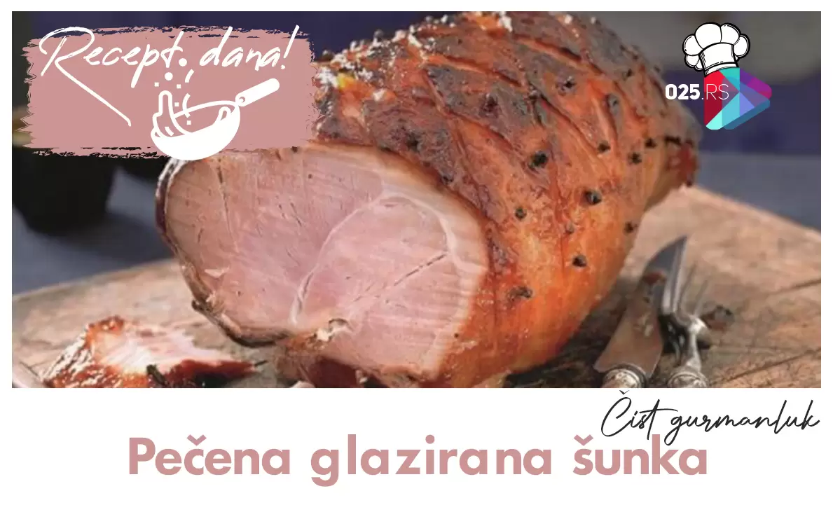 pečena glazirana šunka