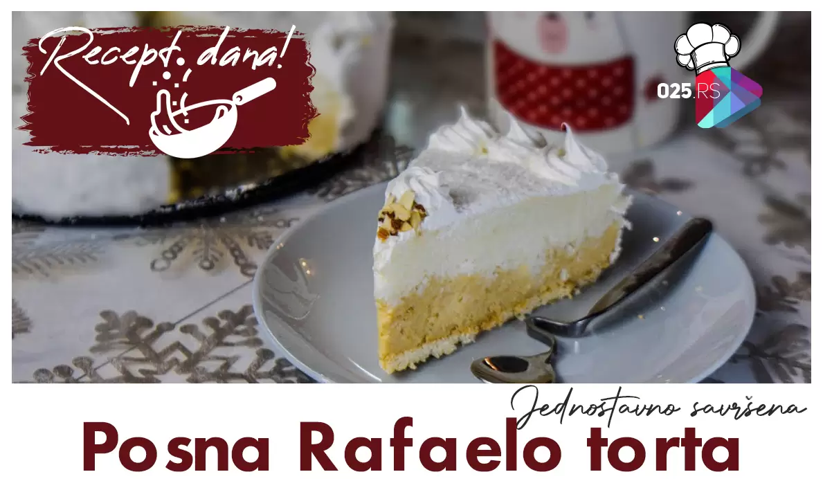 posna rafaelo torta