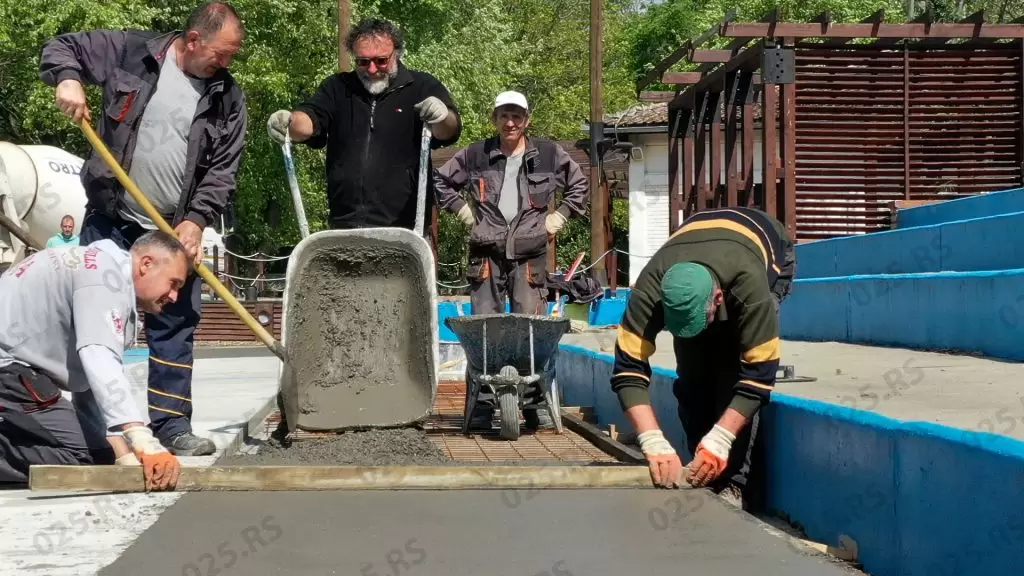 Kljajićevo bazen - radovi 2