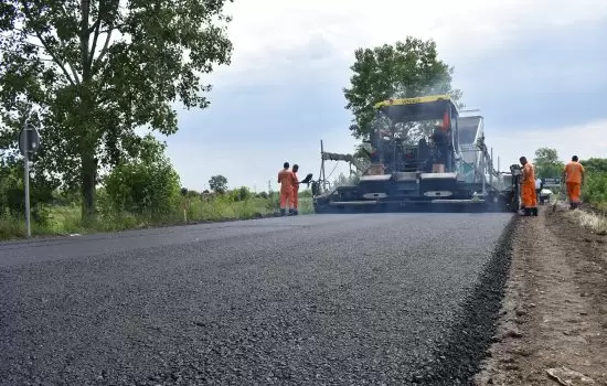 Odžaci - radovi na putu Ratkovo 1