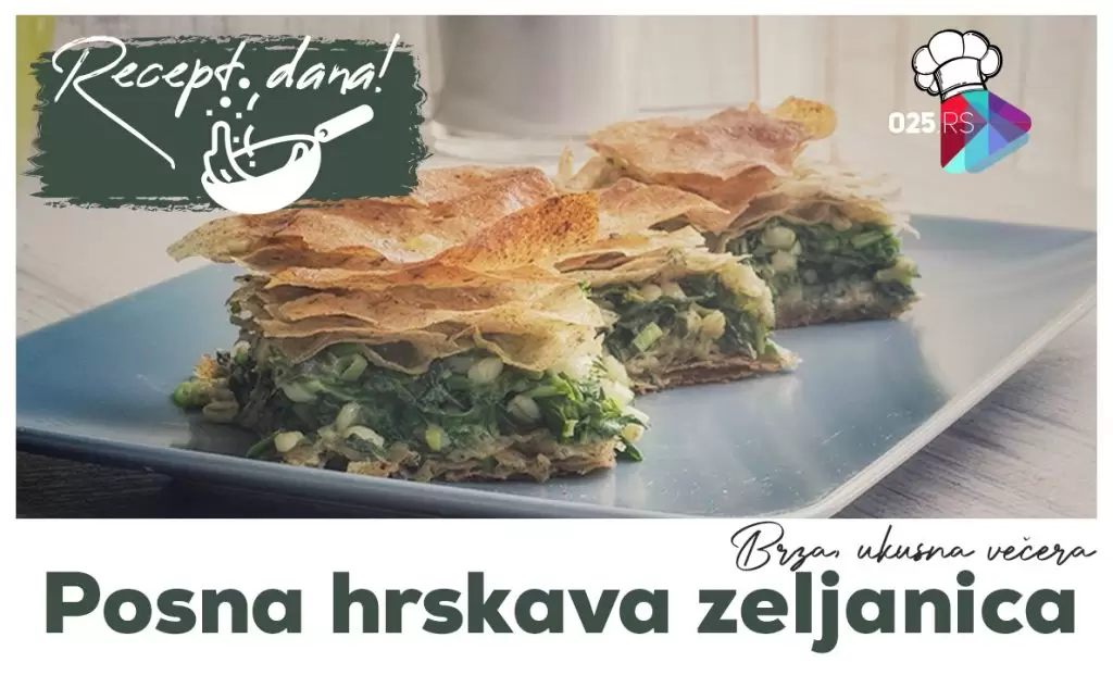 posna hrskava zeljanica
