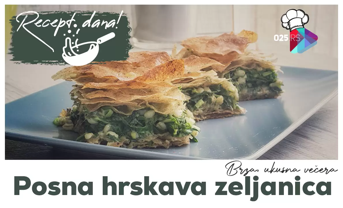 posna hrskava zeljanica