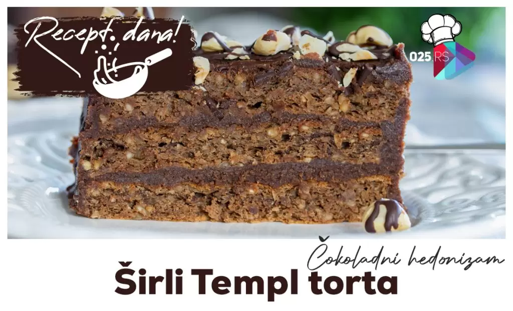 širli templ torta