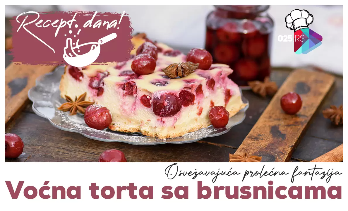 torta sa brusnicom