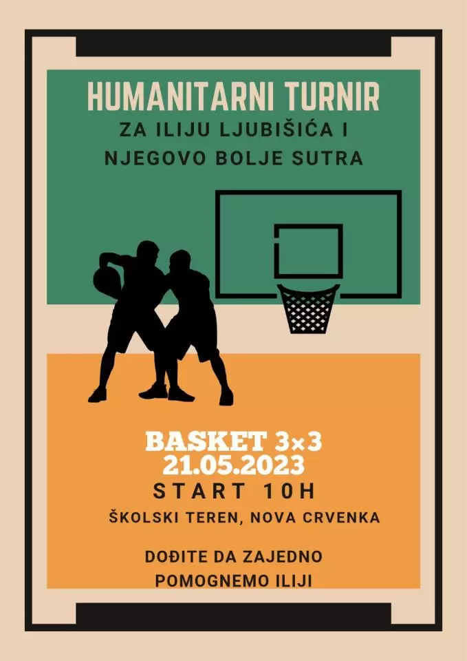 Humanitarni turnir u Novoj Crvenki za Iliju Ljubišića